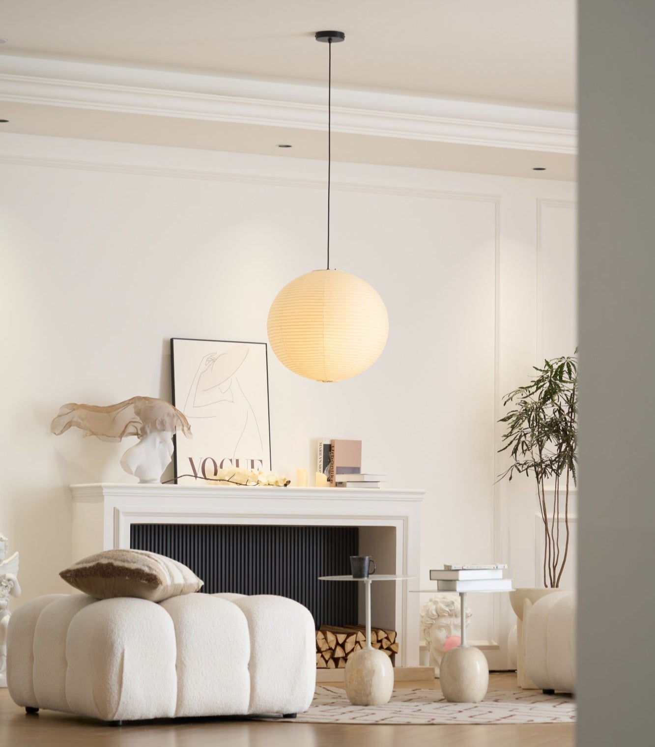 Washi Paper A Pendant Lamp