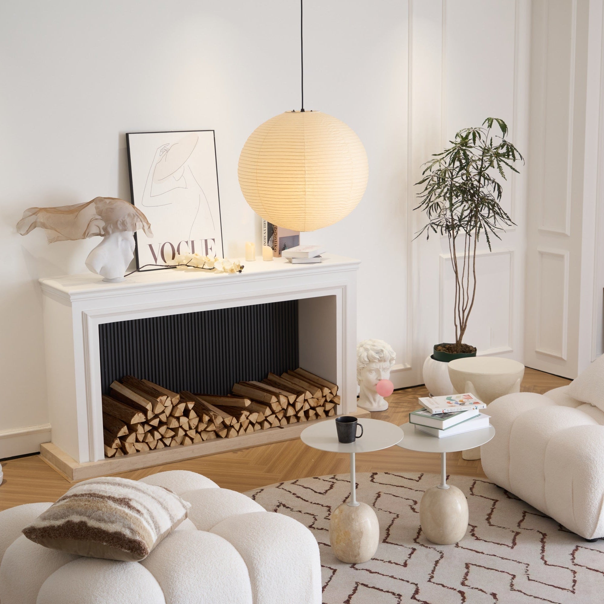 Washi Paper A Pendant Lamp