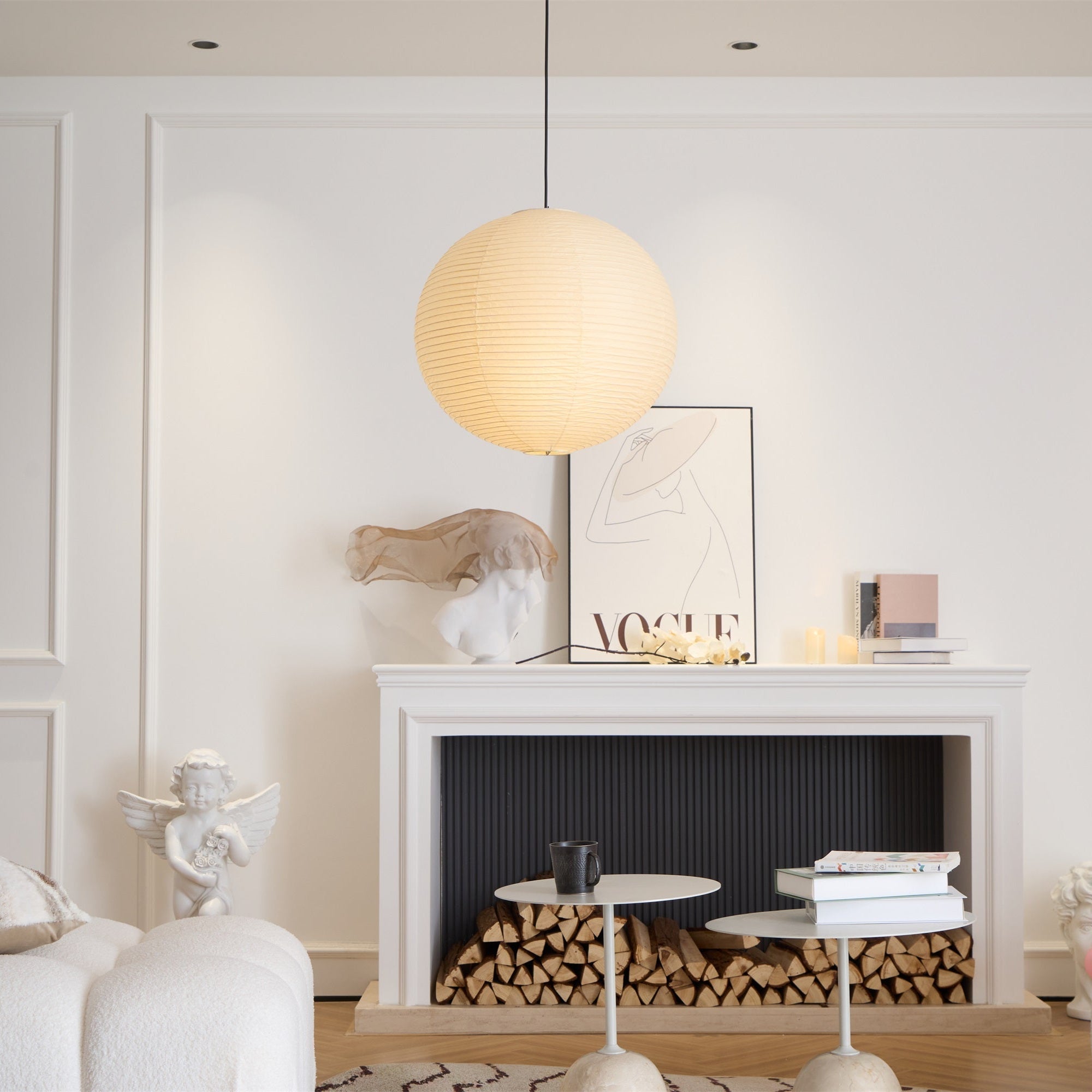 Washi Paper A Pendant Lamp