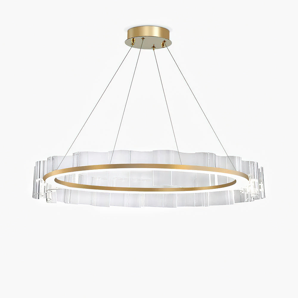 Water Wave Glass Chandelier