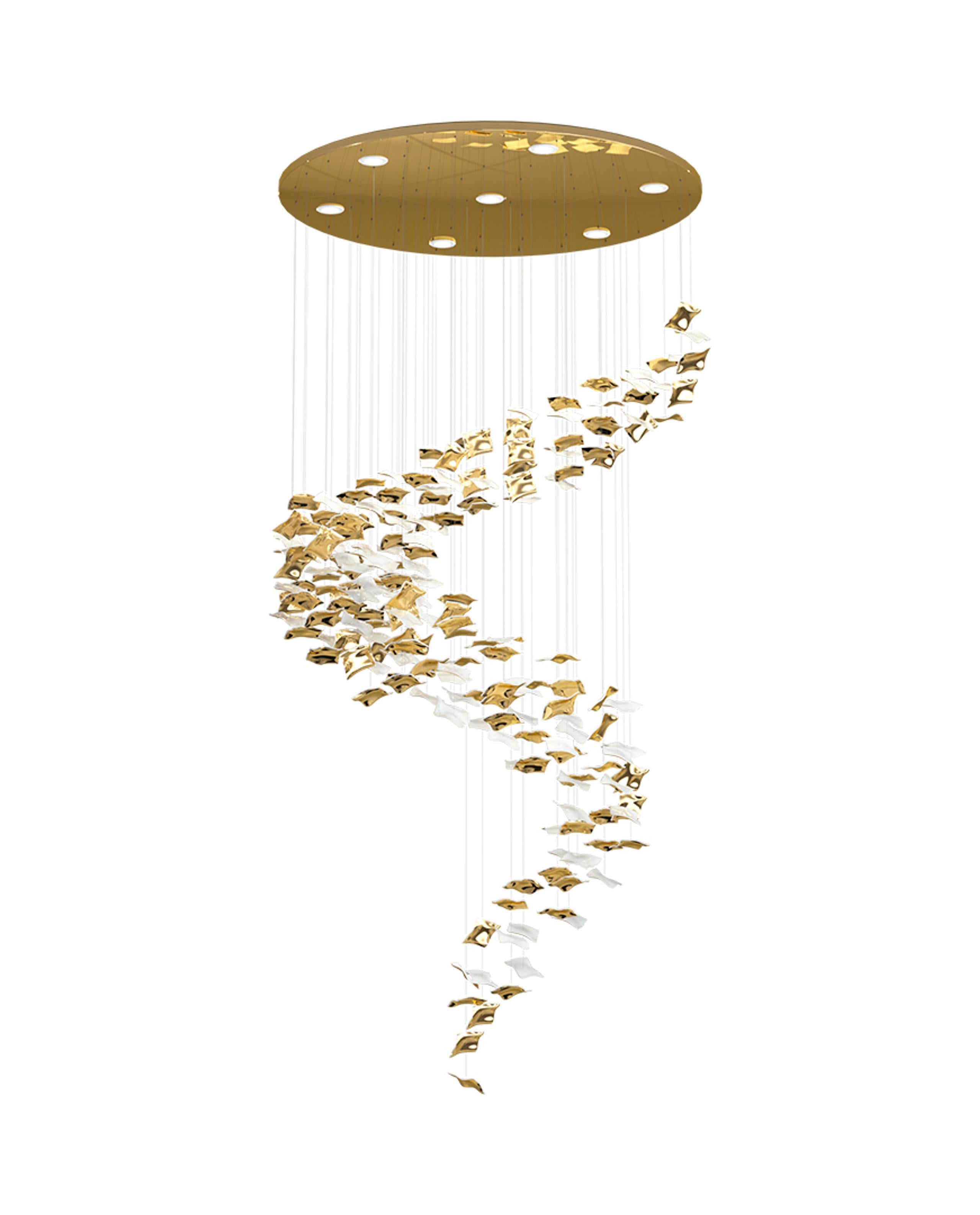 Whispering Kerchiefs Chandelier