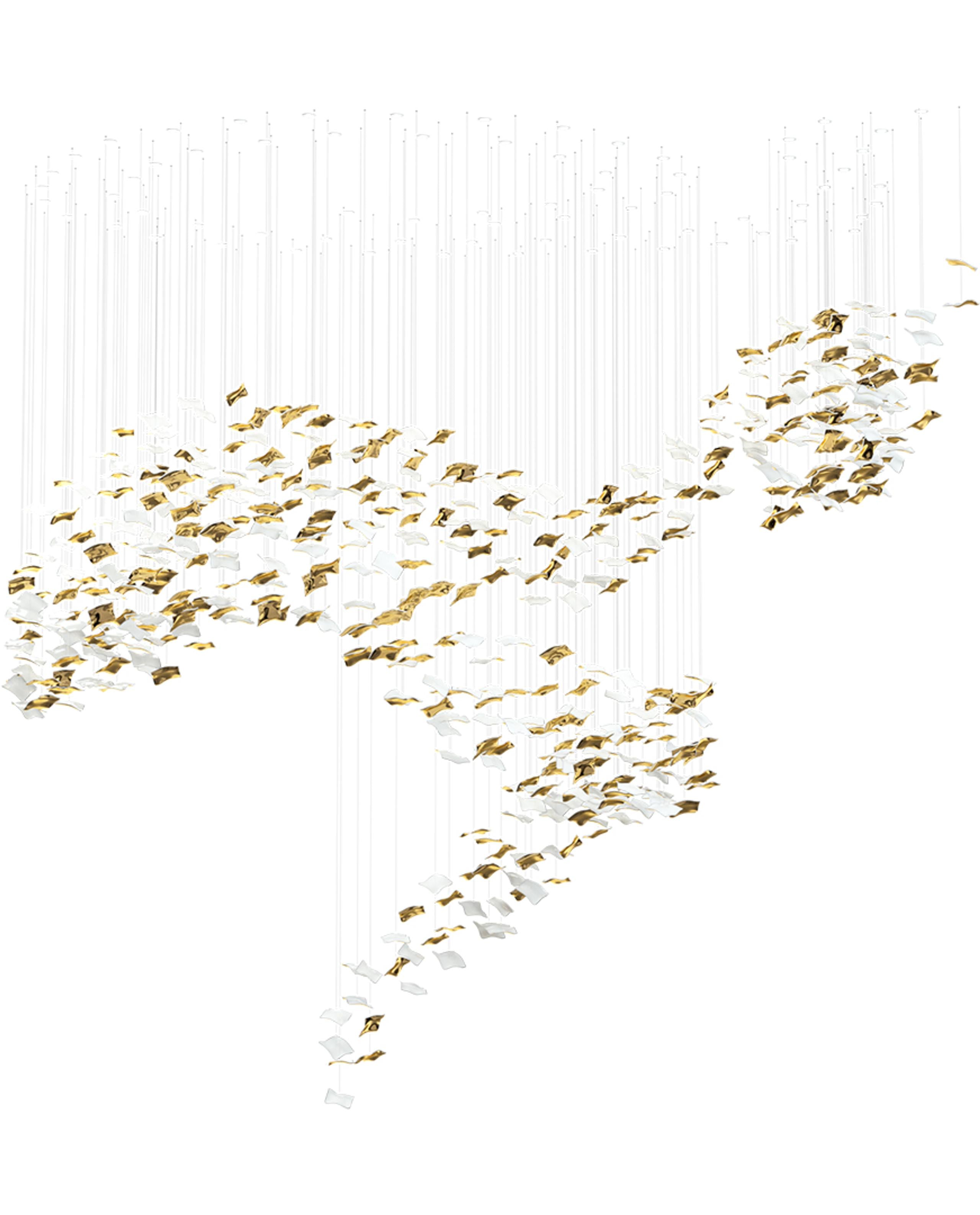 Whispering Kerchiefs Chandelier