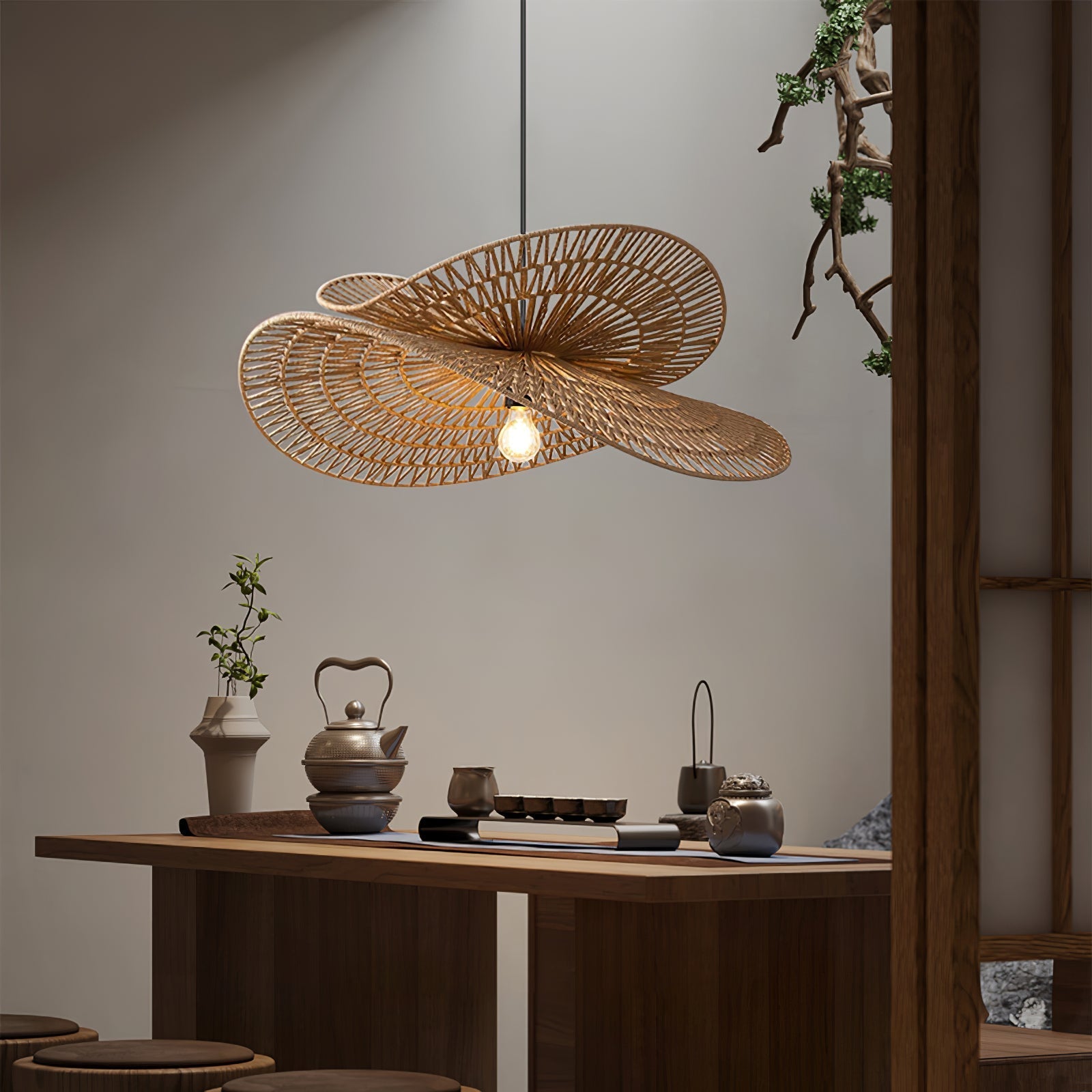 Woven Breeze Pendant Light
