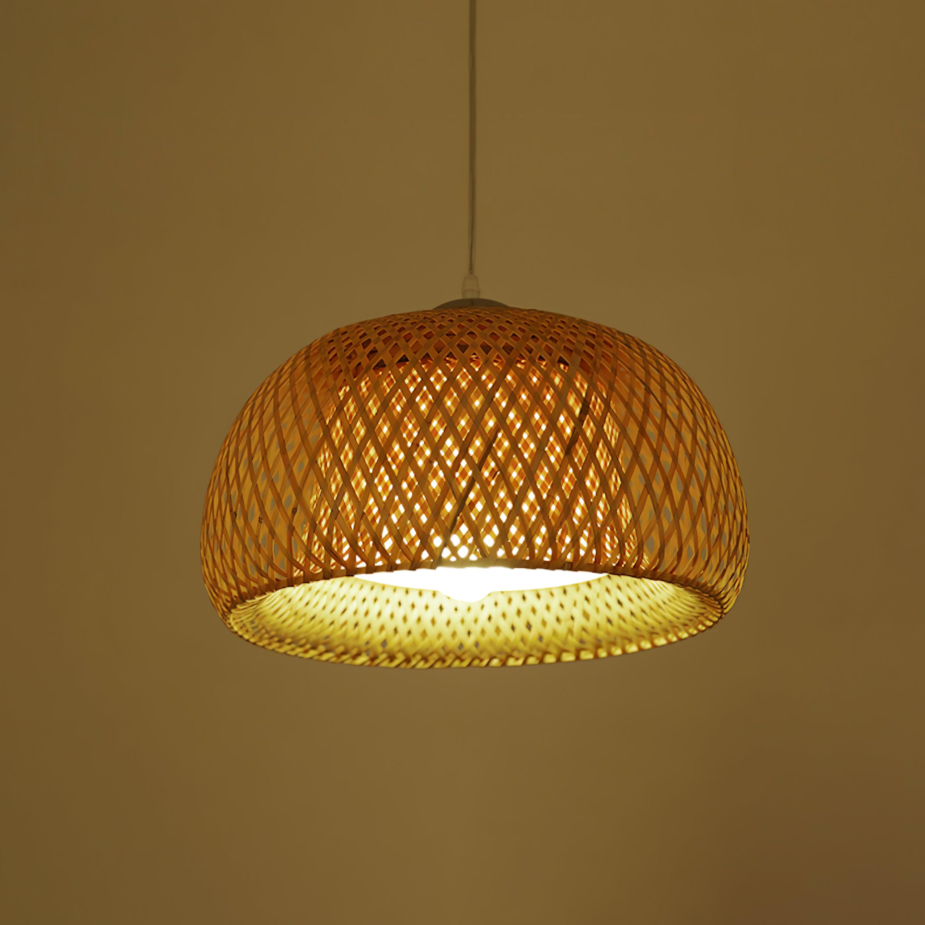 Zenith Bamboo Pendant Light